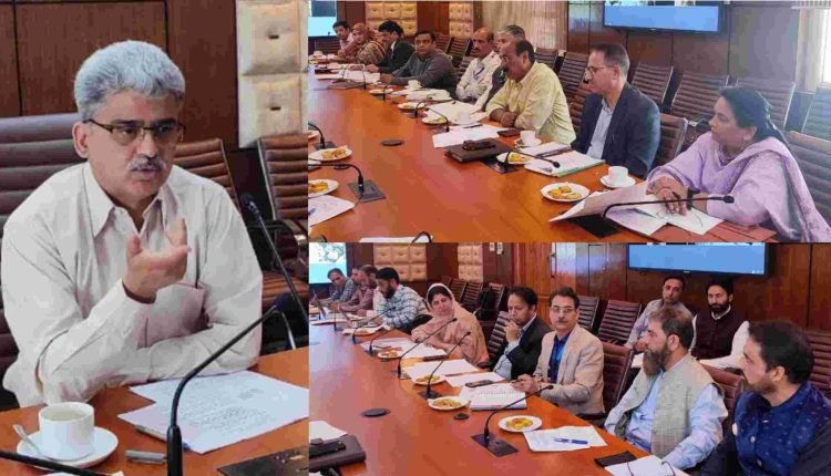 Atal Dulloo chairs UT Level Consultative Committee Meeting of FPOs