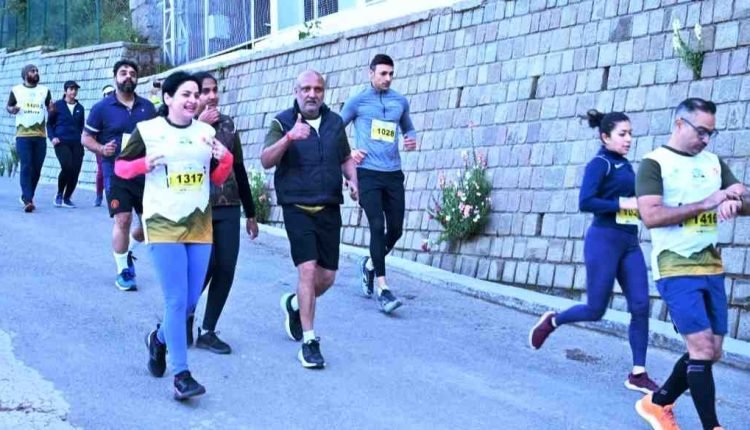 Over 550 runners participate in 3rd edition of Patnitop Marathon