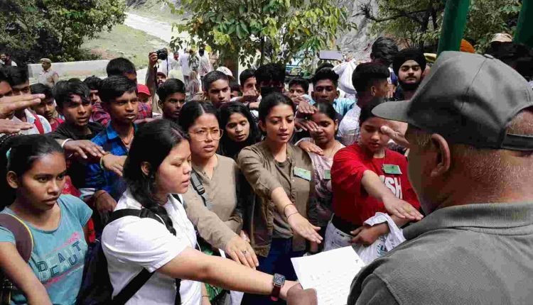 Wildlife Department organizes nature walk in Nandni Sanctuary