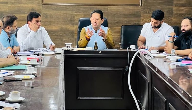 Deputy Mayor Jammu Chairs Meeting on Skill Upgradation & Self-Employment Initiatives