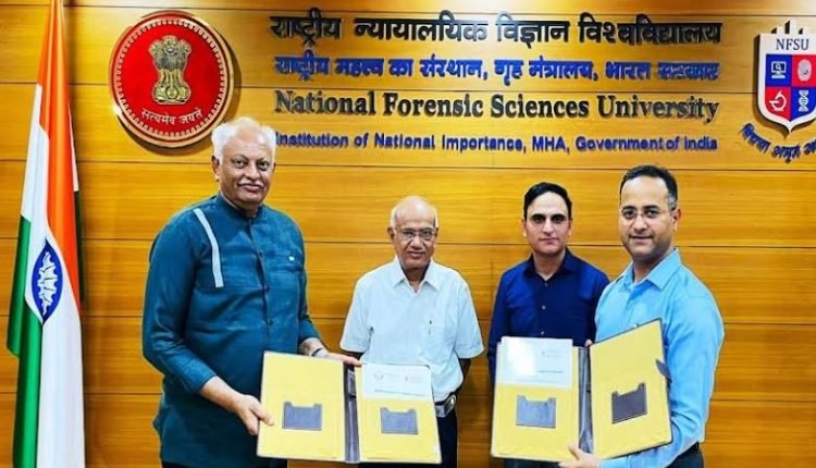 J&K FSL signs MoU with NFSU to promote research, training activities