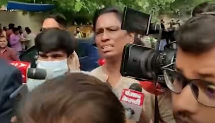 PT Usha, Indian Olympic Association Chief Meets Protesting Wrestlers Over Sexual Harassment Allegations