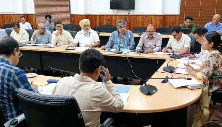 DC Jammu Avny Lavasa  reviews progress of works under District Capex Budget 2023-24, DDC BDC, PRI components
