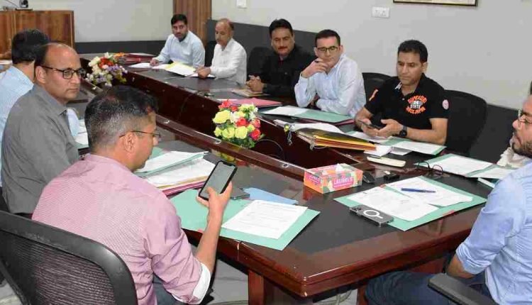 DC Udhampur Sachin Kumar Vaishya clears pending Land Acquisition cases 