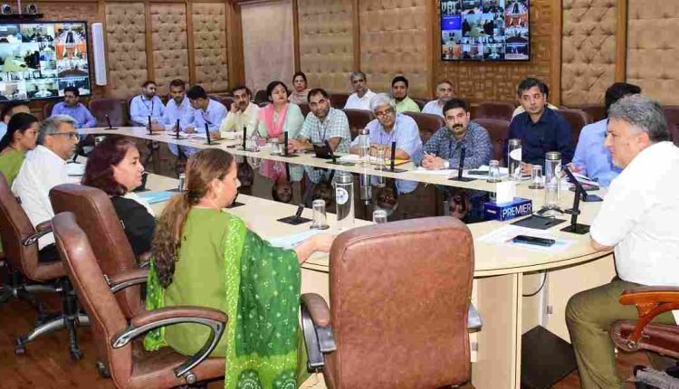 Dr. Samoon reviews status of skilling of youth identified under B2V4, SANKALP programs