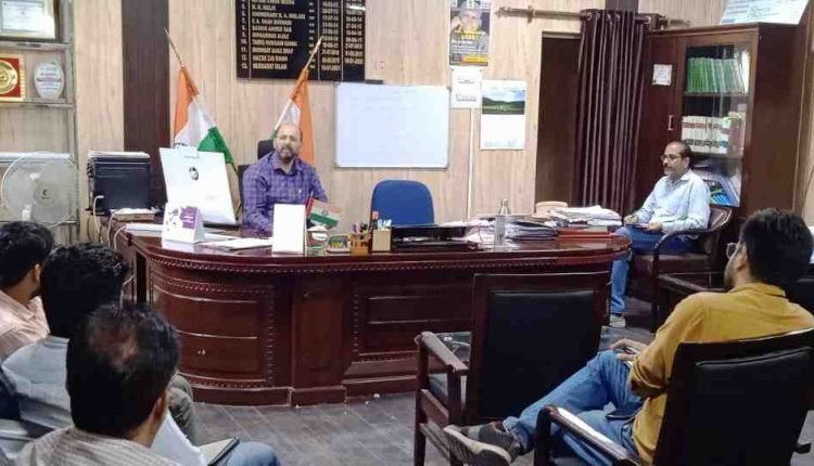 Deputy Commissioner Chairs Meeting to Boost Swachh Bharat Mission in Ramban District