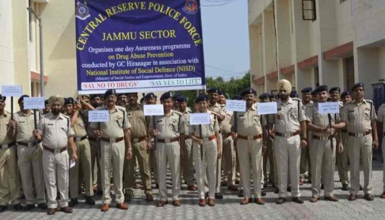 Nashe se Azadi Pakhwada: Group Centre CRPF Hiranagar Launches Anti-Drug Campaign