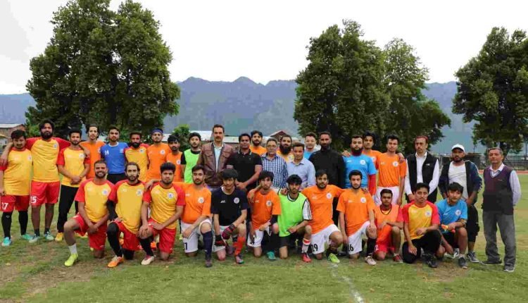 Civil Eng. dept. lifts 7-Aside Football tournament title at NIT Srinagar
