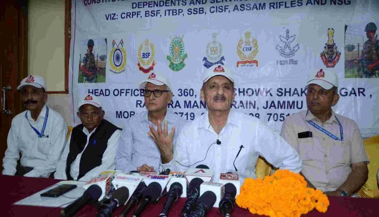 CAPF Warriors Welfare Association urges Govt to redress demands on priority
