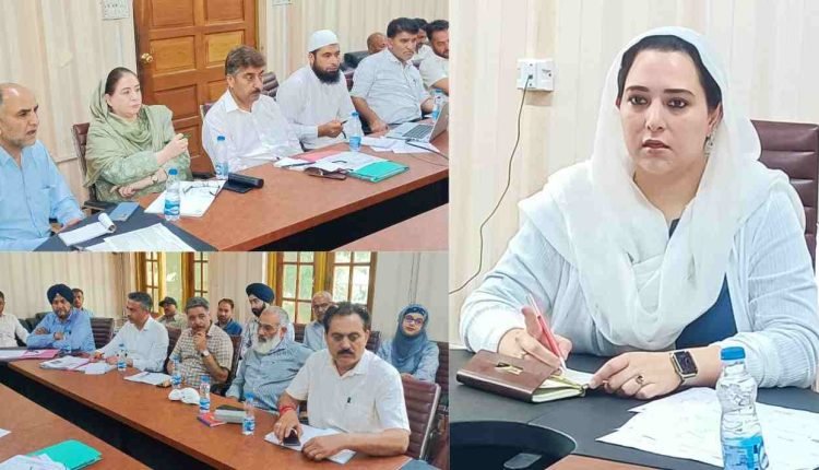 Initiatives need to be taken for 100% Saturation in all Indicators/ Sectors: Dr Sehrish