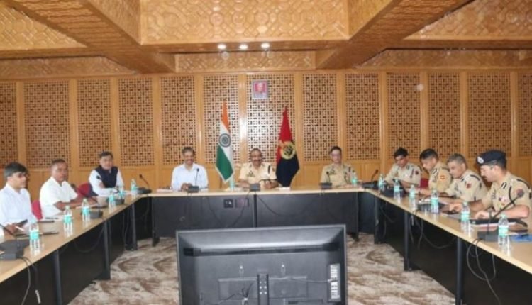 DGP Dilbag Singh Chairs High-Level Security Review Meeting for Incident-Free Amarnath Yatra