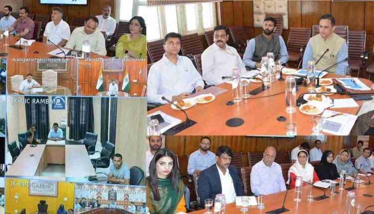 Secretary DARPG assesses progress, effectiveness of grievance redressal mechanism on JKIGRAMS portal