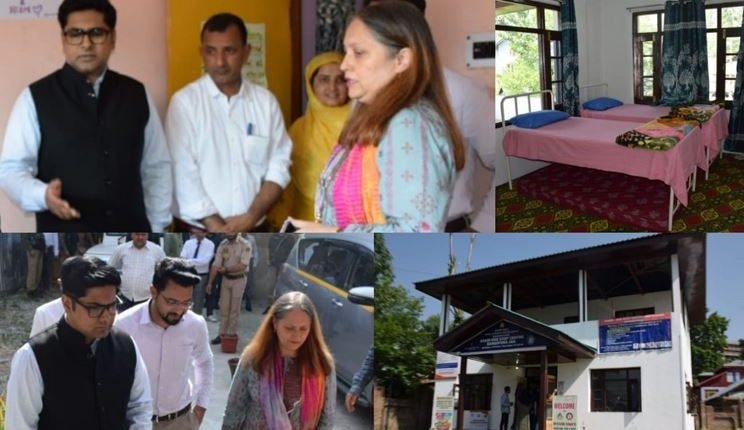 Sheetal Nanda tours Bandipora, inspects OSC, Child Care Home, CBRC