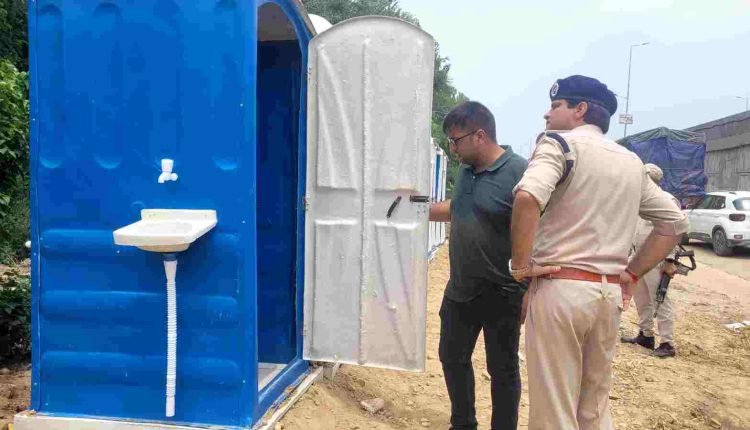 DC inspects preparedness of Amarnath Ji Yatra Lodgement Centre at Chichi Mata Temple Samba