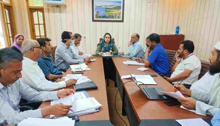 Ensure benefits of Agriculture & Allied Sector schemes percolate to all operating farmers: Dr Sehrish to Officers