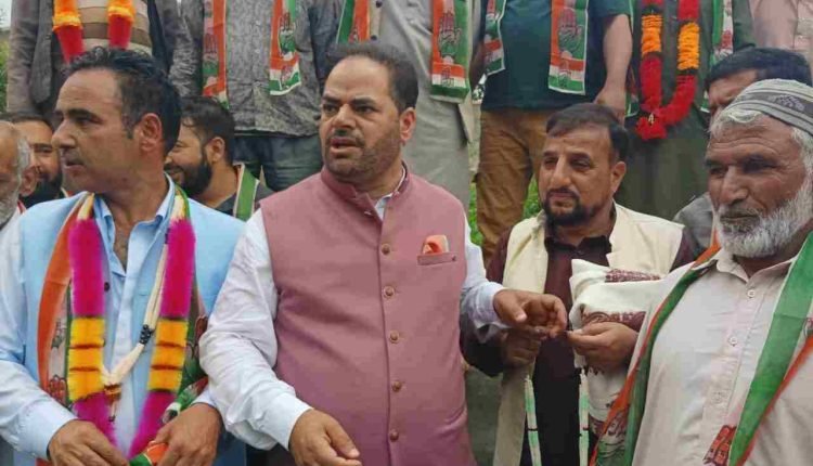 JKPCC President Vikar Rasool Wani welcome,says Congress vibrant in J&K