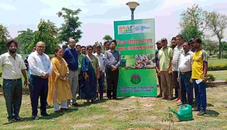 Pledge taking, awareness events mark observance of World Environment Day across Jammu Division