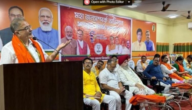 Kavinder slams WB Govt for depriving people from Ayushman Bharat, other schemes of Central Govt
