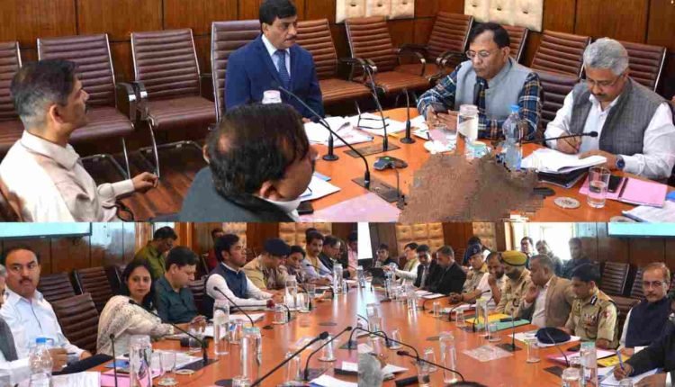 Shri AmarnathJi Yatra 2023: Chief Secretary's Focus on Religious Tourism, Enhancing the Pilgrim Experience
