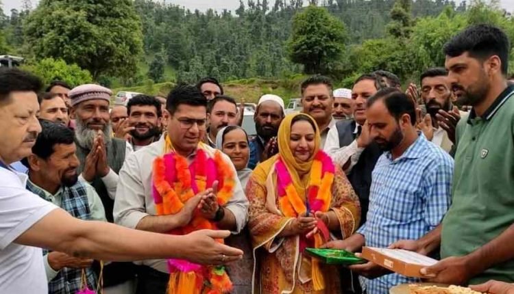 DDC Member, DC Rajouri launch construction of 7 Km PMGSY road at Hubbi