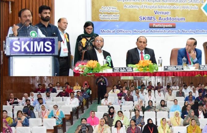 Advisor to Lieutenant Governor Addresses 19th MDP at SKIMS on Healthcare Management