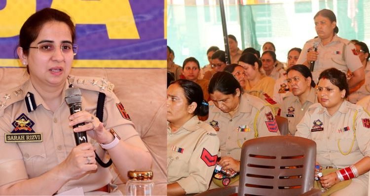 DIG IRP Range Jammu Sarah Rizvi Visits IRP-15th Battalion: Assessing Activities and Welfare Measures