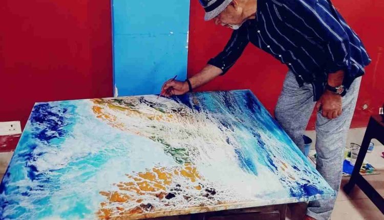 Painting camp at Srinagar Museum unveils artistic talent with flourishing creativity