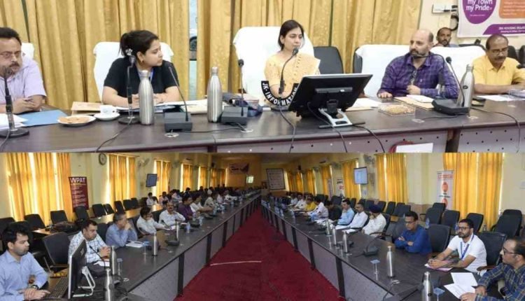 Director (Law & Order) Nishtha Tiwari Reviews Implementation of Jal Shakti Abhiyan in Ramban District