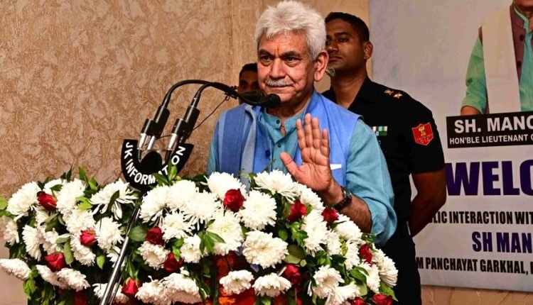 Lt Governor Assures Resolution of Public Issues Raised by Political Delegation