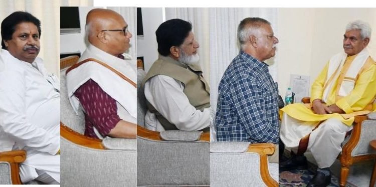 Lt Governor Assures Prompt Action on Matters Raised by Mayor JMC and Former Ministers