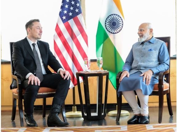 Modi-Musk Meeting:Tesla CEO Elon Musk Expresses Confidence in India's Potential, Plans Significant Investments
