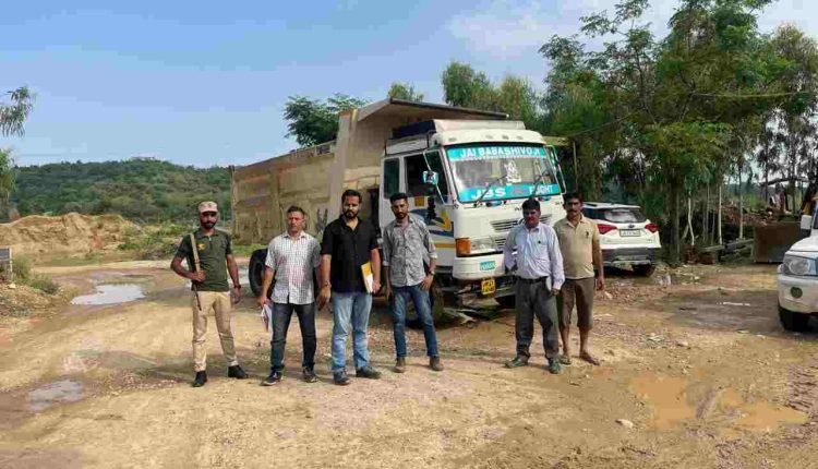 Geology & Mining department starts physical verification of mineral based units, lease out areas in Samba