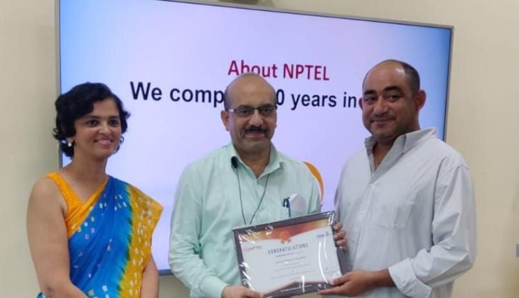 Central University Jammu (CUJ) SWAYAM NPTEL  Local Chapter Awarded ‘A’ Grade