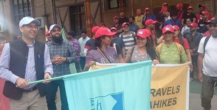 Director Tourism Kashmir flags off Multiple Trekking Expeditions to promote Adventure Tourism in Kashmir