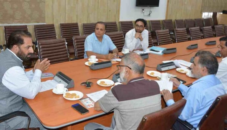 Secretary (Tech) chairs Knowledge Exchange Programme between ARI & Trainings Dept, NIT Srinagar