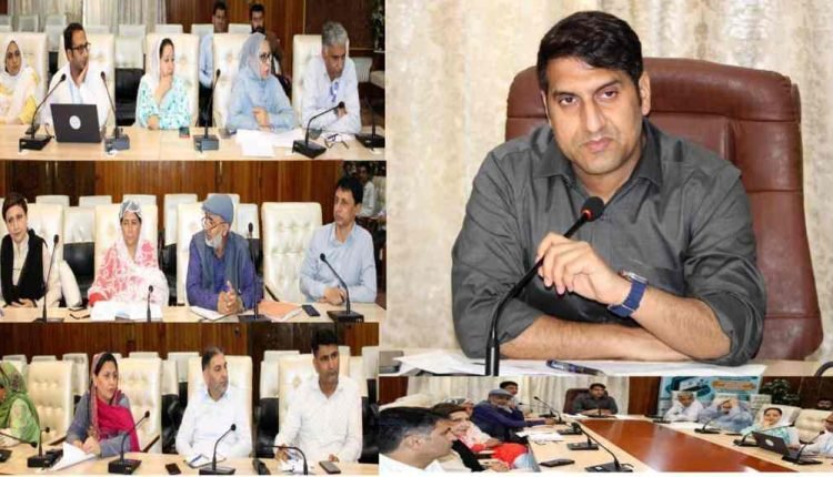 DC Srinagar chairs District Task Force meeting on Intensive Mission Indradhanush (IMI) Programme 5.0