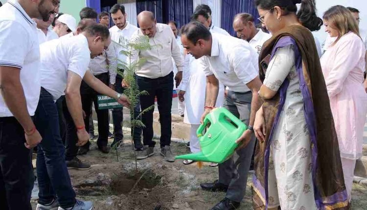 Div Com Jammu kick starts Plantation Drive along newly constructed Ring Road