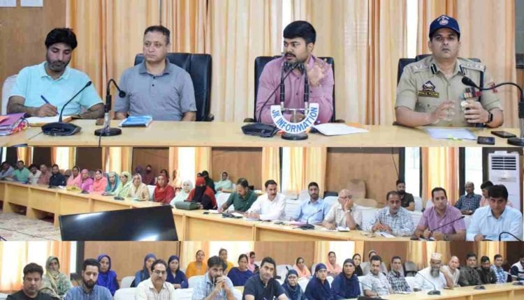Kishtwar MC mulling to Launch Drug Free Ward Campaign - A Step Towards a Drug-Free Zone: DC informed