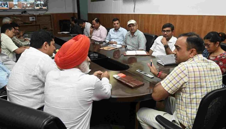 Div Com Jammu reviews flood preparedness, emphasises on prompt restoration of services in districts
