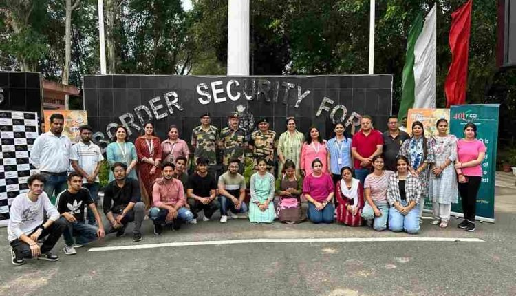 FICCI FLO JKL organizes Art Camp at Octroi Post Suchetgarh Border