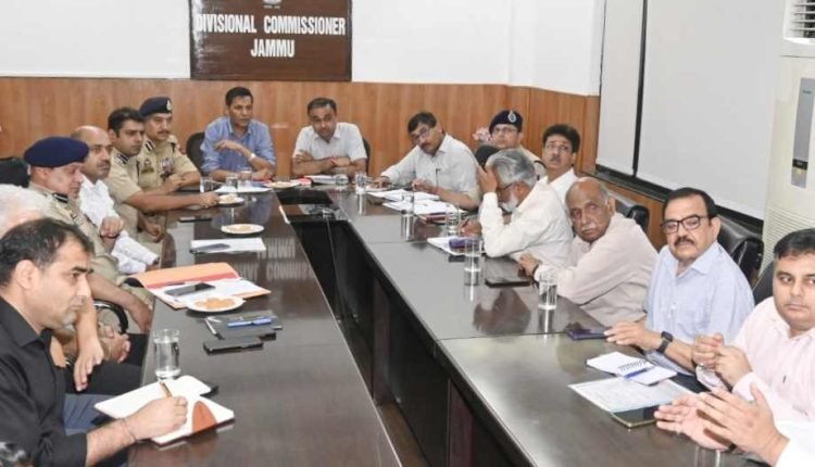 Div Com, ADGP review Baba Buda Amarnath Ji Yatra arrangements