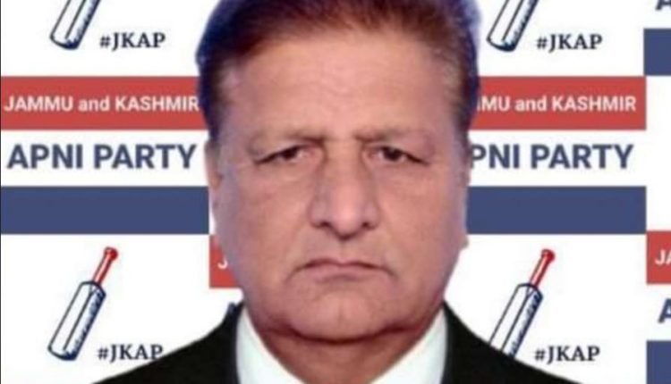 Jammu & Kashmir Apni Party, Secretary Madan Lal Chalotra resigns from party
