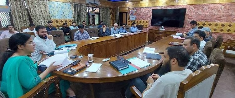 DC Kupwara reviews progress under FRA