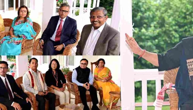 Members of Standing Committee of Chairpersons of State Public Service Commissions call on Lt Governor