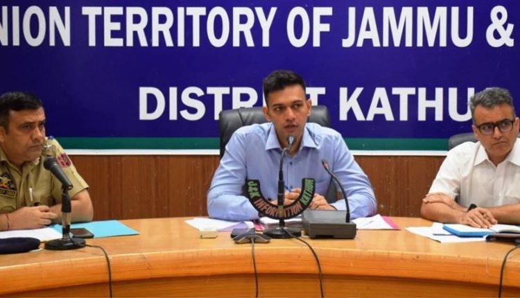 DC Kathua discusses arrangements for Independence Day-2023 celebration
