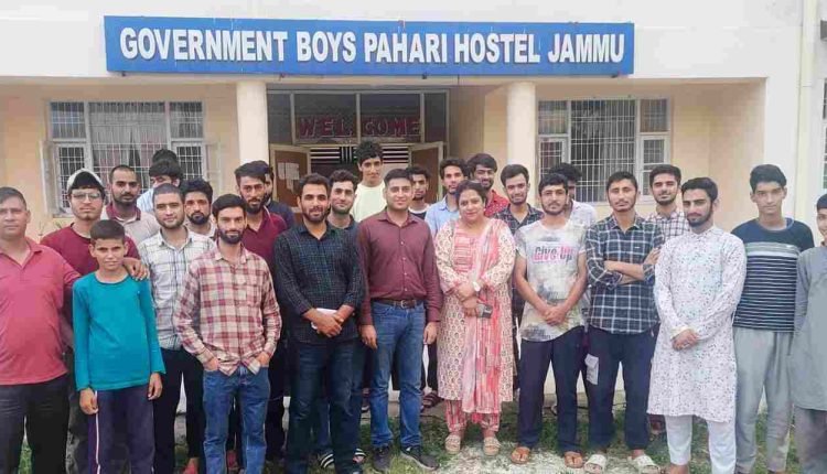 Sapna Kotwal inspires students at Bantalab Boys Pahari Hostel