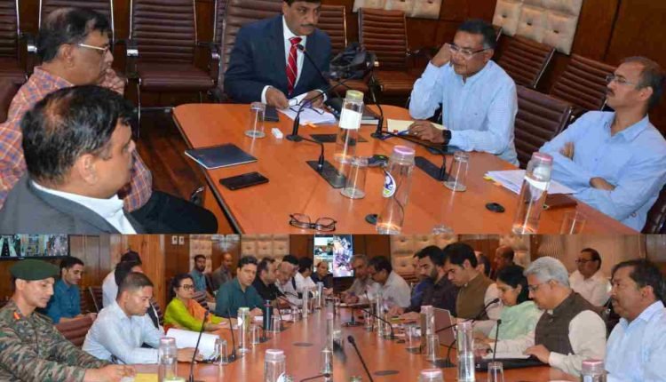 Chief Secretary Dr. Arun Kumar Mehta reviews arrangements for I-Day 2023