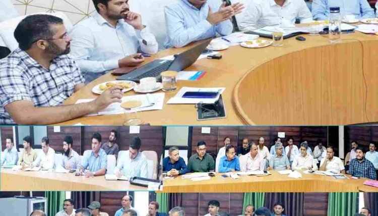 Div Com Jammu reviews developmental scenario, implementation of Govt schemes in Kishtwar District