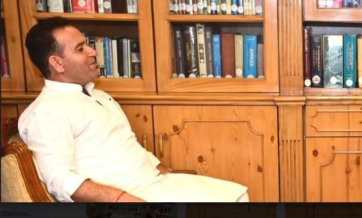 Former Minister calls on Lt Governor Manoj Sinha