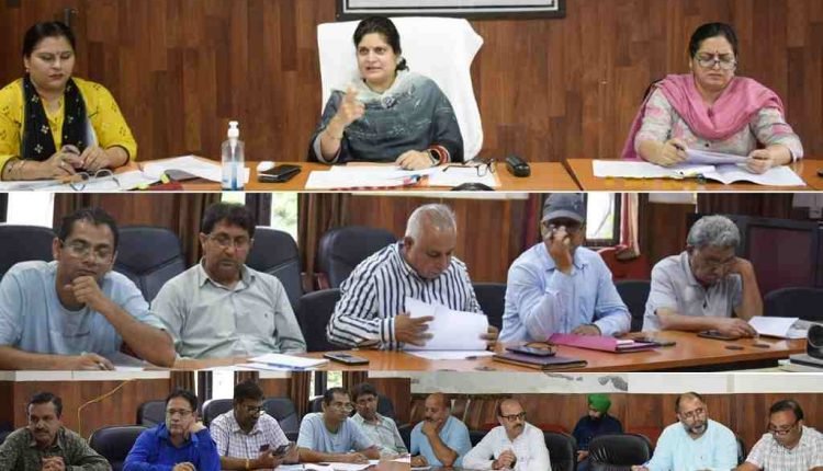 DDC Reasi reviews developmental achievements under District Capex Budget 2023-24